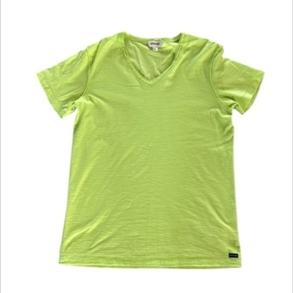 Diesel size small lime green basic tee